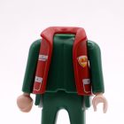 Playmobil Chaleco rojo con bolsillos ¡Despiece! | clickclack.es