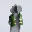 Playmobil Chaleco verde pirata ¡Despiece! | clickclack.es