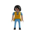 Playmobil Chica de azul y amarillo ¡Mercadillo! | clickclack.es