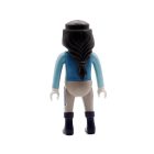 Playmobil Chica de azul y gris ¡Mercadillo! | clickclack.es
