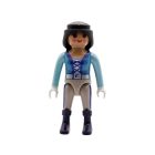 Playmobil Chica de azul y gris ¡Mercadillo! | clickclack.es