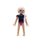 Playmobil Chica de pelo rosa ¡Mercadillo! | clickclack.es
