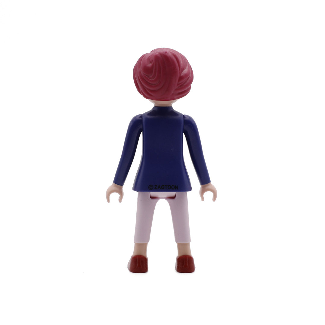 Playmobil Chica delgada de azul y rosa ¡Mercadillo! | clickclack.es