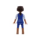 Playmobil Chica delgada de azul ¡Mercadillo! | clickclack.es