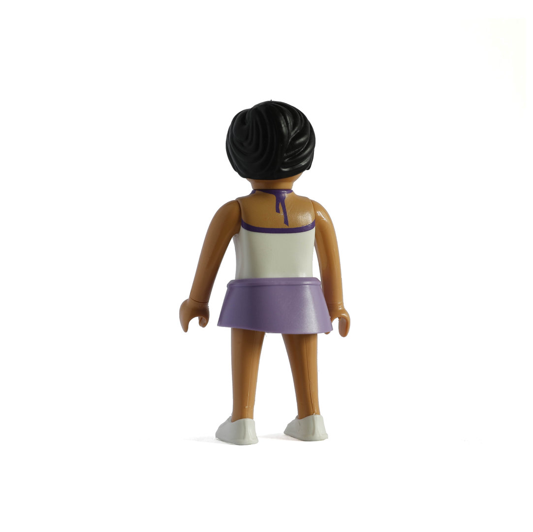 Playmobil Chica deportista con falda violeta ¡Mercadillo! | clickclack.es