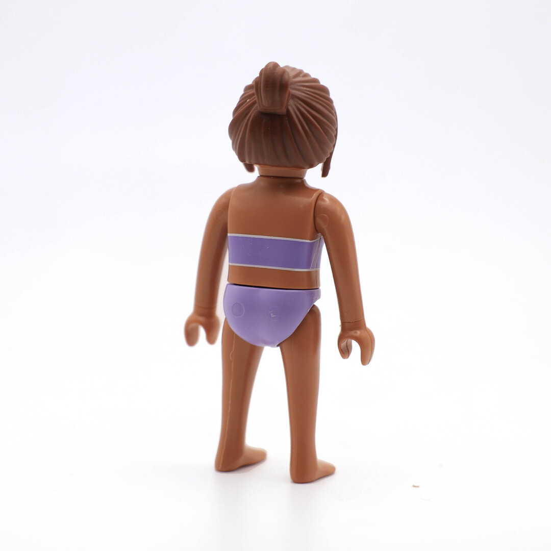 Playmobil Chica en ropa interior violeta ¡Mercadillo! | clickclack.es