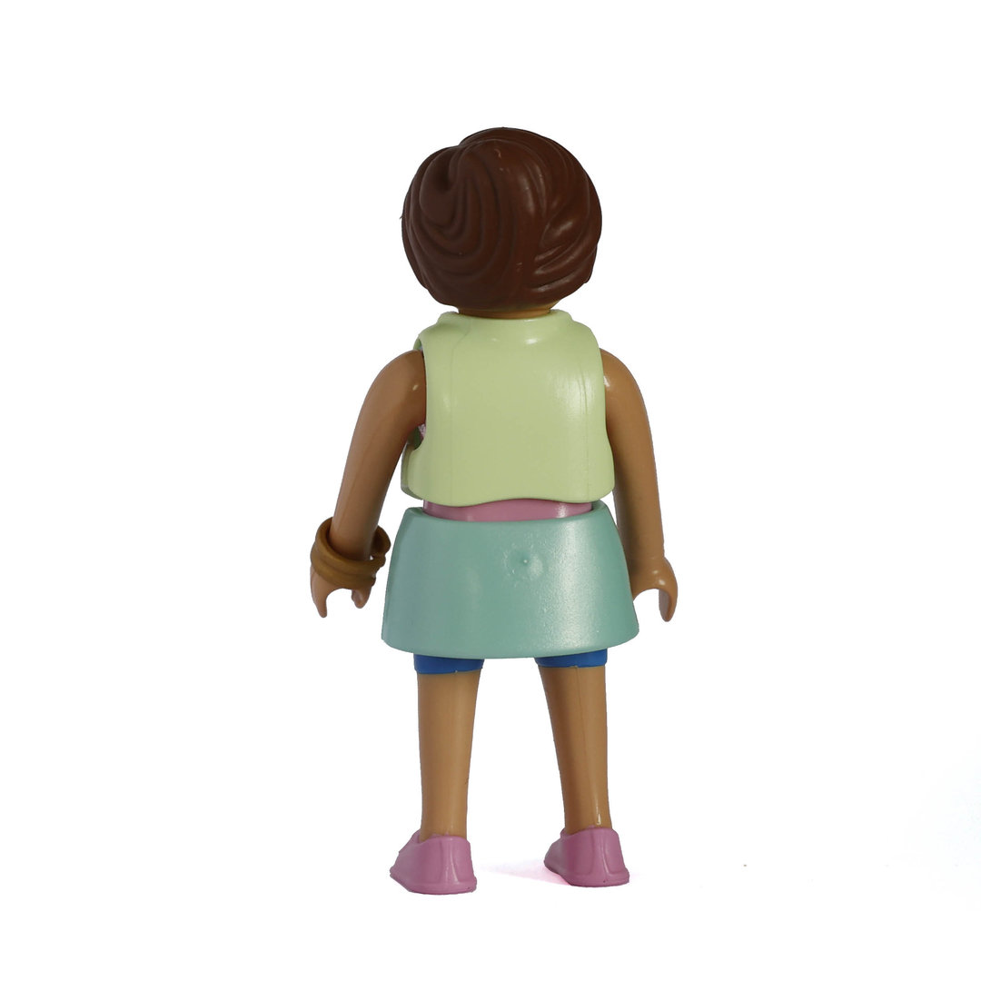 Playmobil Chica Fashion con falda, chaleco y pulsera ¡Mercadillo! | clickclack.es