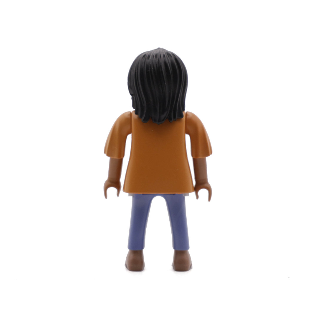 Playmobil Chica hippie naranja y azul ¡Mercadillo! | clickclack.es