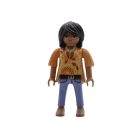 Playmobil Chica hippie naranja y azul ¡Mercadillo! | clickclack.es