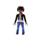 Playmobil Chica morena delgada con vaqueros ¡Mercadillo! | clickclack.es