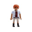 Playmobil Chica pelirroja de azul y gris ¡Mercadillo! | clickclack.es