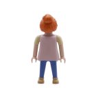 Playmobil Chica pelirroja de rosa y azul ¡Mercadillo! | clickclack.es