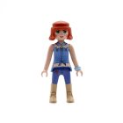 Playmobil Chica pelirroja vaquera con pecas ¡Mercadillo! | clickclack.es
