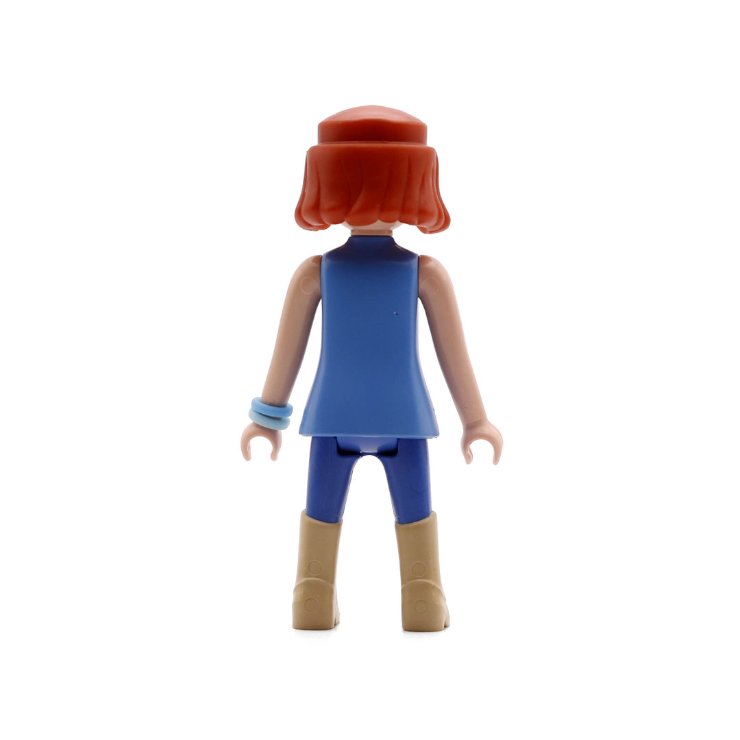Playmobil Chica pelirroja vaquera con pecas ¡Mercadillo! | clickclack.es