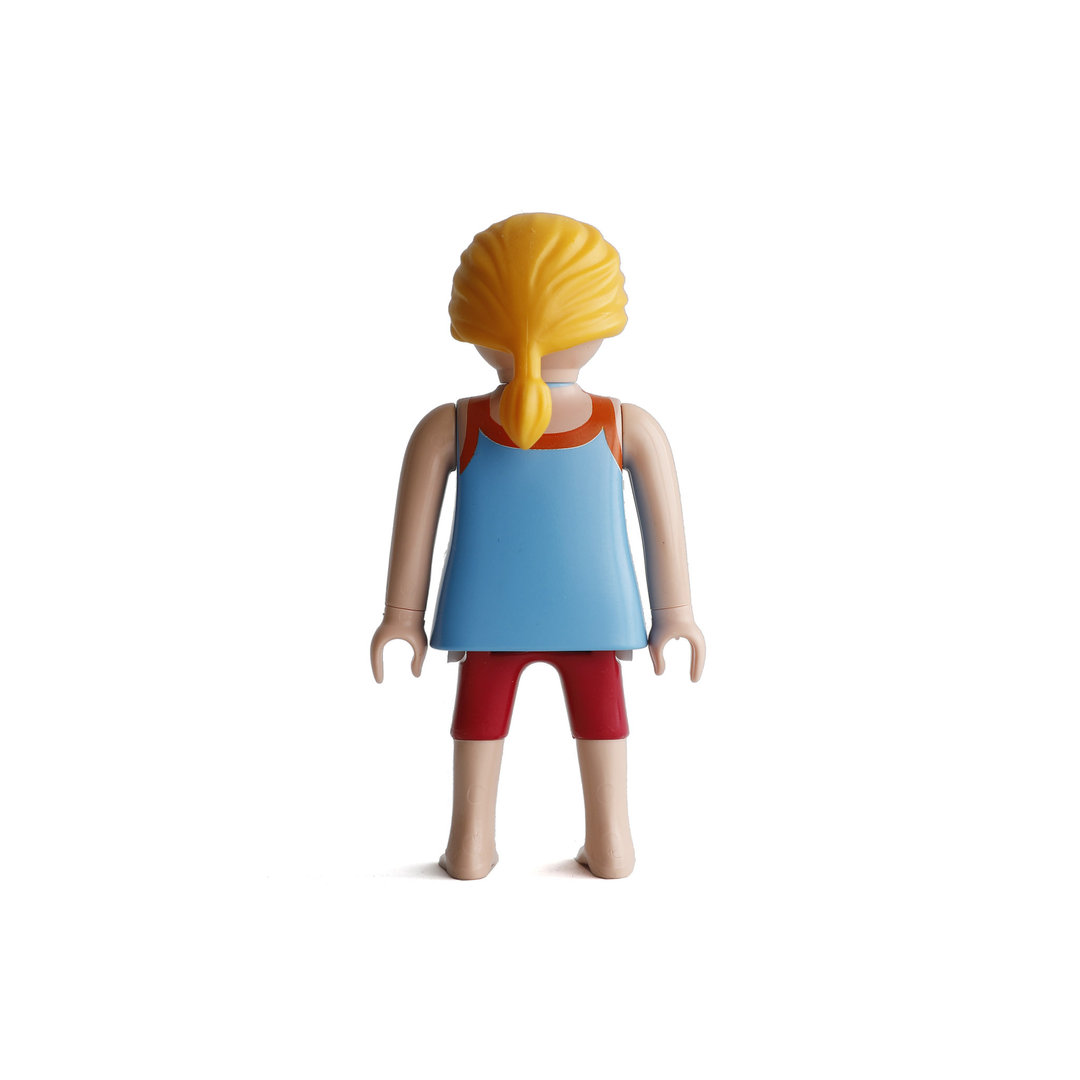 Playmobil Chica playera descalza ¡Mercadillo! | clickclack.es