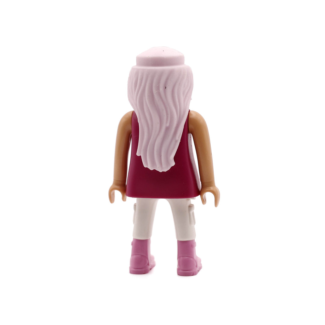 Playmobil Chica rockera de rosa y blanco ¡Mercadillo! | clickclack.es