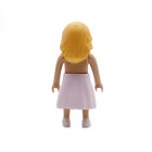 Playmobil Chica rubia con falda rosa ¡Mercadillo! | clickclack.es