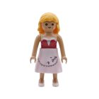 Playmobil Chica rubia con falda rosa ¡Mercadillo! | clickclack.es