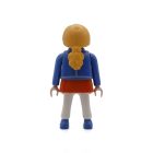 Playmobil Chica rubia con torera azul ¡Mercadillo! | clickclack.es