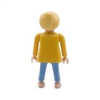 Playmobil Chica rubia de amarillo y azul ¡Mercadillo! | clickclack.es