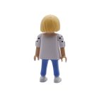 Playmobil Chica rubia de blanco y azul con bandolera ¡Mercadillo! | clickclack.es
