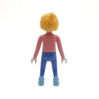 Playmobil Chica rubia delgada de rosa y azul ¡Mercadillo! | clickclack.es