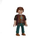 Playmobil Chico con sueter marrón pantalón verde ¡Mercadillo! | clickclack.es