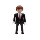 Playmobil Chico con traje negro y corbata ¡Mercadillo! | clickclack.es