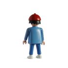 Playmobil Chico de azul con gorra roja ¡Mercadillo! | clickclack.es