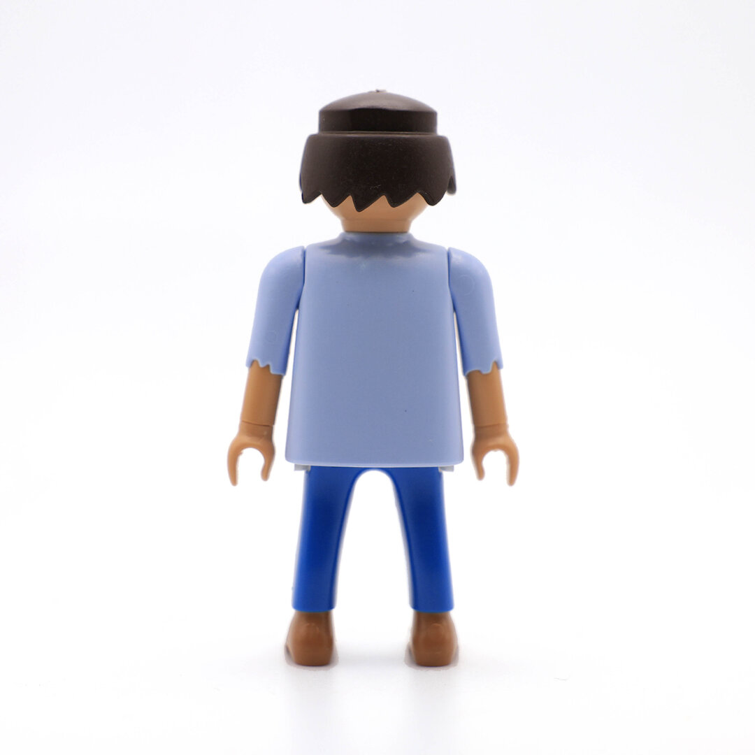 Playmobil Chico de azul con vaqueros ¡Mercadillo! | clickclack.es