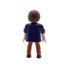 Playmobil Chico de azul y naranja con gafas ¡Mercadillo! | clickclack.es