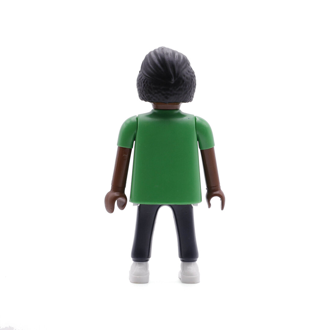 Playmobil Chico de verde y gris ¡Mercadillo! | clickclack.es