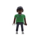 Playmobil Chico de verde y gris ¡Mercadillo! | clickclack.es