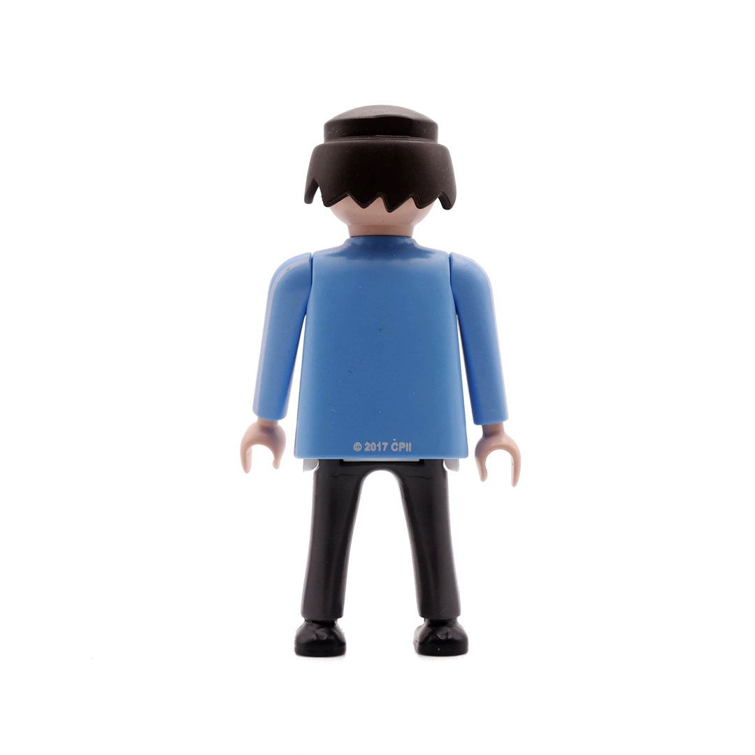 Playmobil Chico descamisado de azul y gris ¡Mercadillo! | clickclack.es