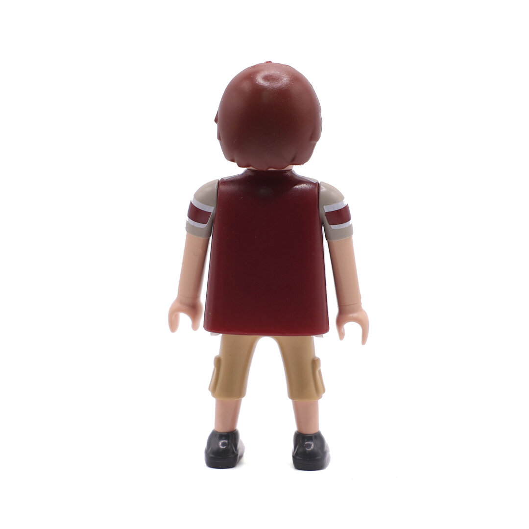 Playmobil Chico explorador rojo gris ocre ¡Mercadillo! | clickclack.es