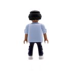 Playmobil Chico moreno de azul ¡Mercadillo! | clickclack.es