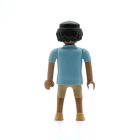 Playmobil Chico pantalón corto azul y marrón ¡Mercadillo! | clickclack.es