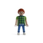 Playmobil Chico pelirrojo con gafas de verde y azul ¡Mercadillo! | clickclack.es