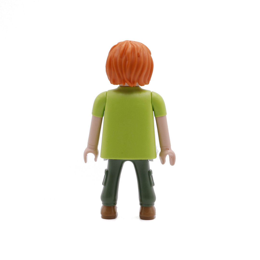 Playmobil Chico pelirrojo de verde ¡Mercadillo! | clickclack.es
