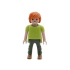 Playmobil Chico pelirrojo de verde ¡Mercadillo! | clickclack.es