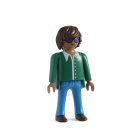 Playmobil Chico Pop de verde y azul ¡Mercadillo! | clickclack.es
