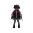 Playmobil Chico verde rosa con chaleco ¡Mercadillo! | clickclack.es