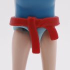 Playmobil Cinturón rojo figura delgada ¡Despiece! | clickclack.es