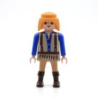 Playmobil Cowboy rubio azul ocre ¡Mercadillo! | clickclack.es