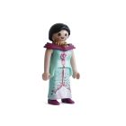 Playmobil Dama con vestido azul claro y morado ¡Mercadillo! | clickclack.es