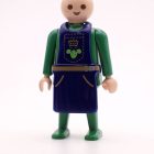 Playmobil Delantal azul cervecero ¡Despiece! | clickclack.es