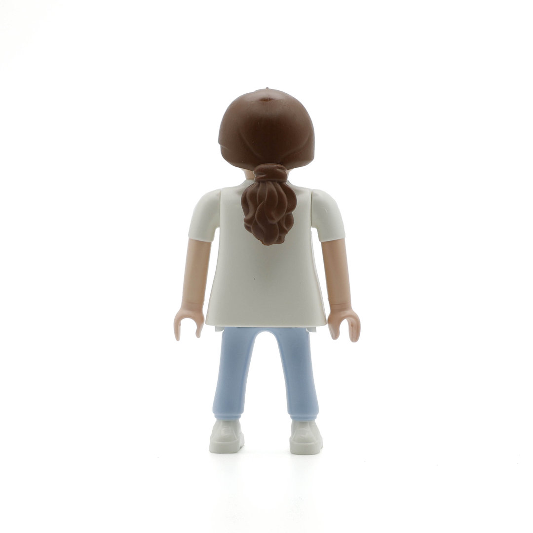Playmobil Doctora blanca azul con gafas ¡Mercadillo! | clickclack.es