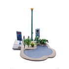 Playmobil Estanque con farola ¡Despiece! | clickclack.es