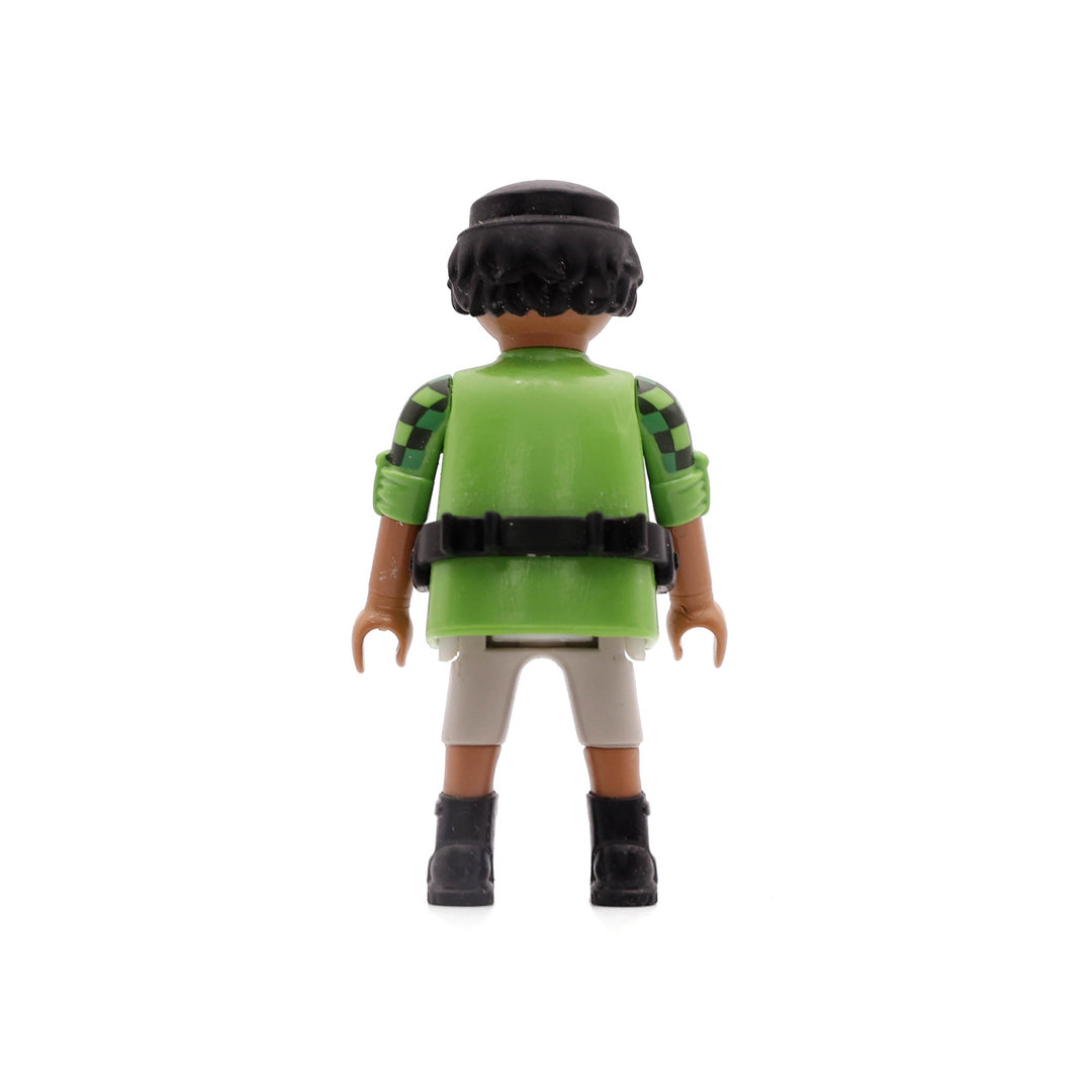 Playmobil Explorador de verde y gris con cinturón ¡Mercadillo! | clickclack.es