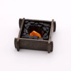Playmobil Fogata en cajón de madera ¡Despiece! | clickclack.es